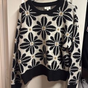 Bibi flower sweater